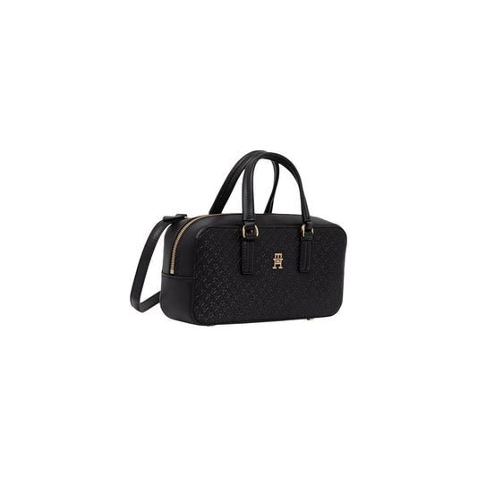 Tommy Hilfiger Black Polyethylene Handbag