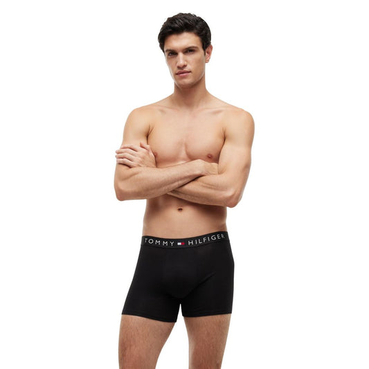 Tommy Hilfiger Black Recycled Cotton Boxers