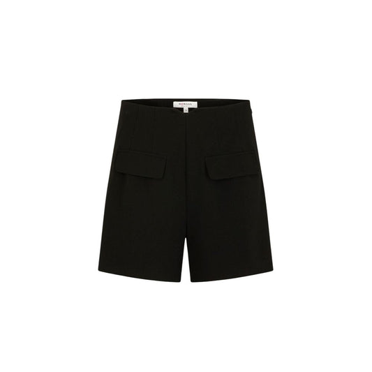 Morgan De Toi Black Recycled Polyester Shorts