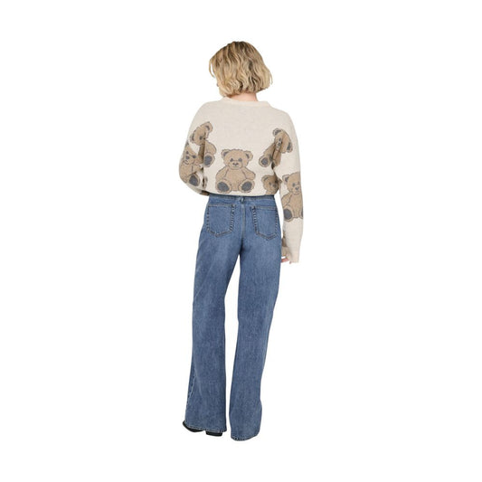 Only Blue Cotton Relaxed Fit Jeans