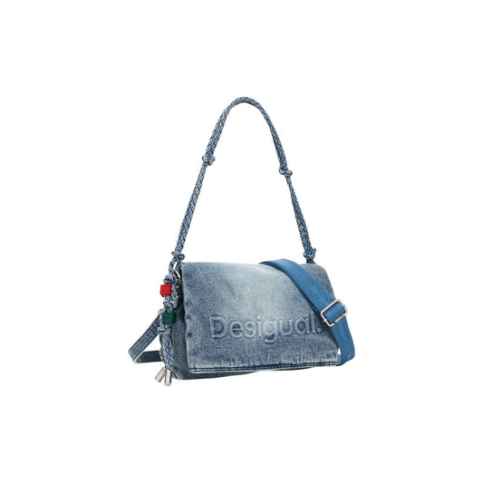 Desigual Blue Polyester Handbag