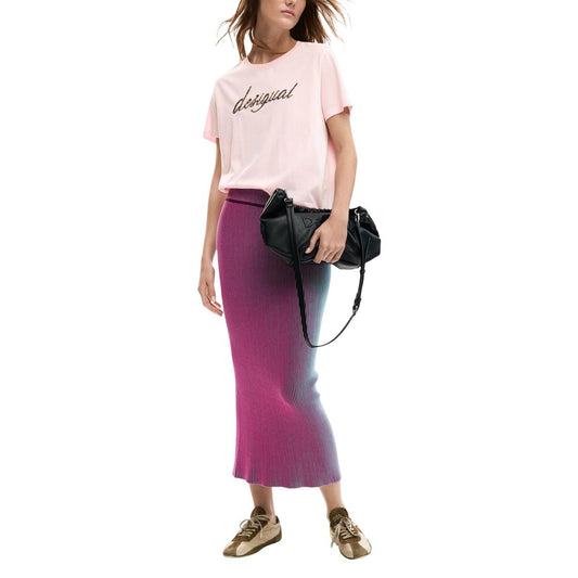 Desigual Multicolor Cotton T-Shirt