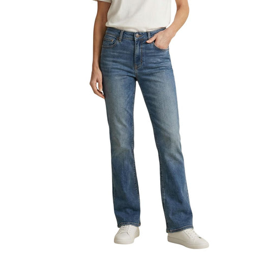 Levi's Blue Cotton Bootcut Jeans