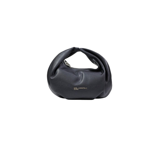Karl Lagerfeld Black Polyethylene Handbag