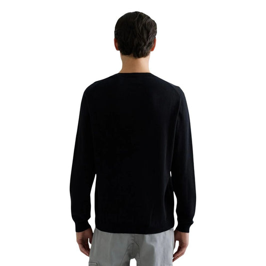 Replay Black Cotton Sweatshirt