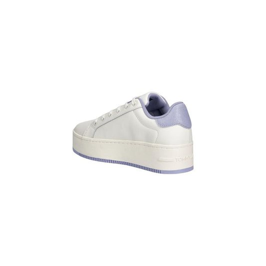 Tommy Hilfiger Jeans White Leather Chunky Sneakers