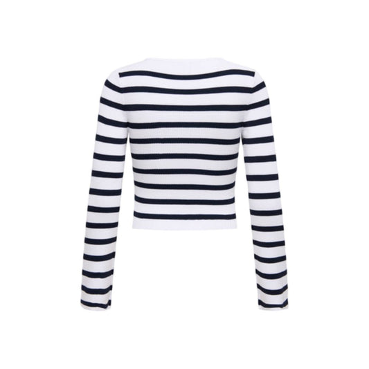 Only Blue Viscose Sweatshirt