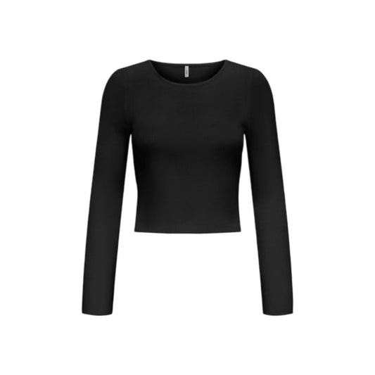 Only Black Viscose Sweatshirt