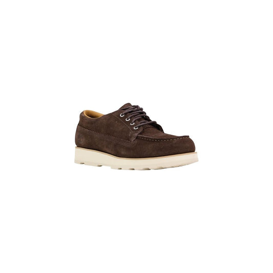 Timberland Brown Suede Leather Oxfords And Derbies