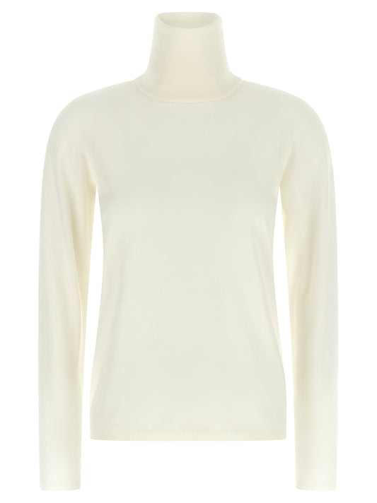 Max Mara White Virgin Wool Cardigan