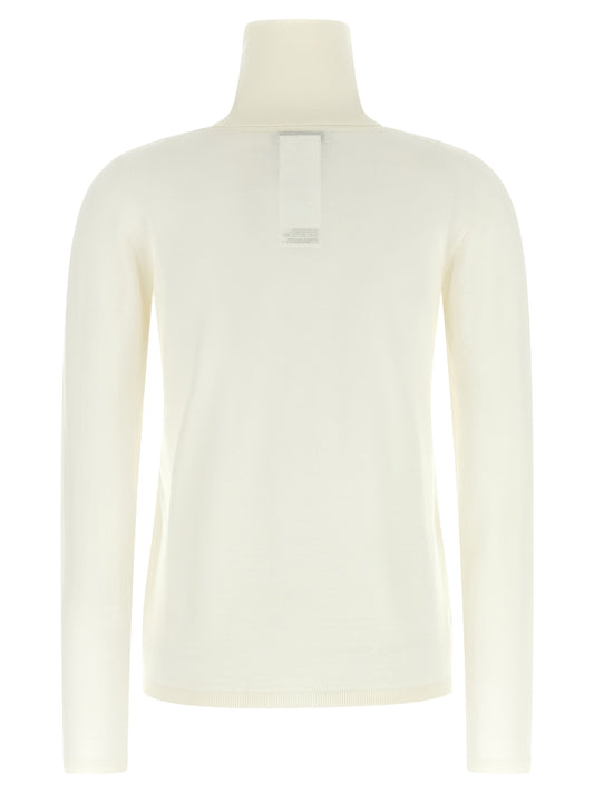 Max Mara White Virgin Wool Cardigan
