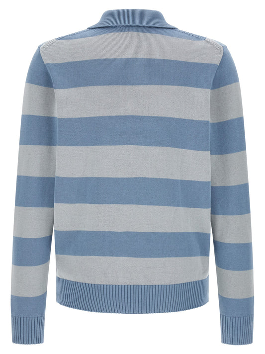 Lacoste Blue Cotton Polo Shirt