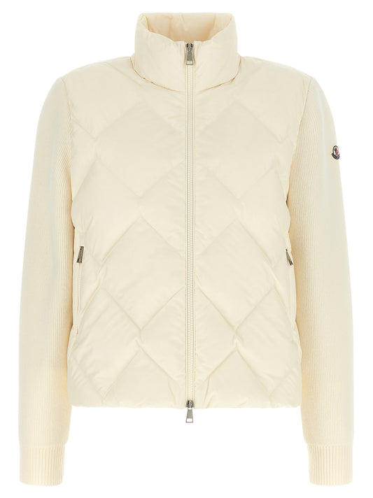 Moncler White Polyester Cardigan