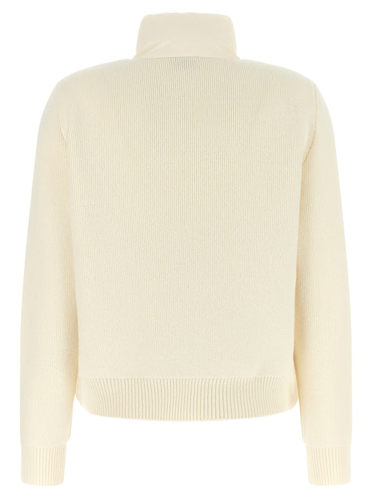 Moncler White Polyester Cardigan
