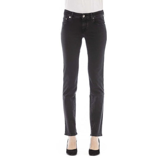 Jacob Cohen Black Cotton Women Jeans