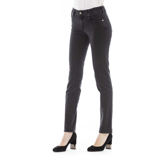 Jacob Cohen Black Cotton Women Jeans