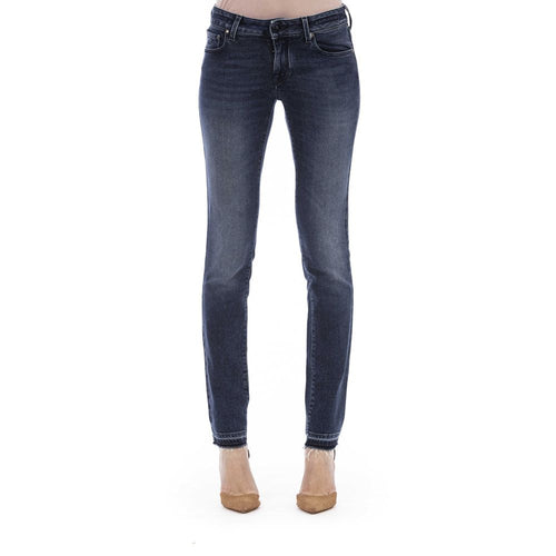 Jacob Cohen Blue Cotton Women Jeans