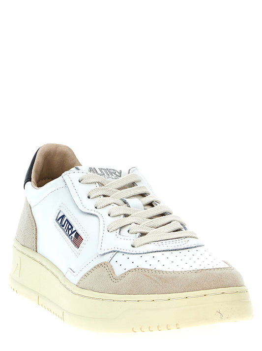 Autry Multicolor Leather Low Top Sneakers