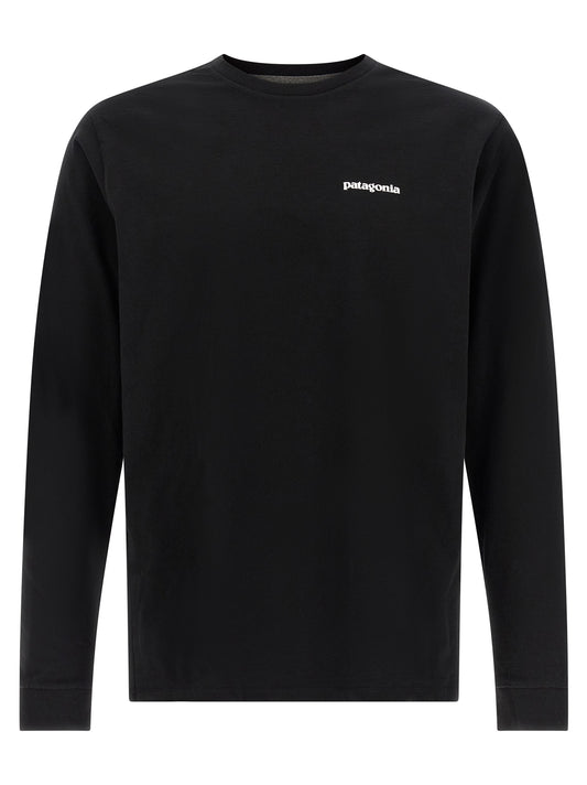 PATAGONIA Black Cotton T-Shirt