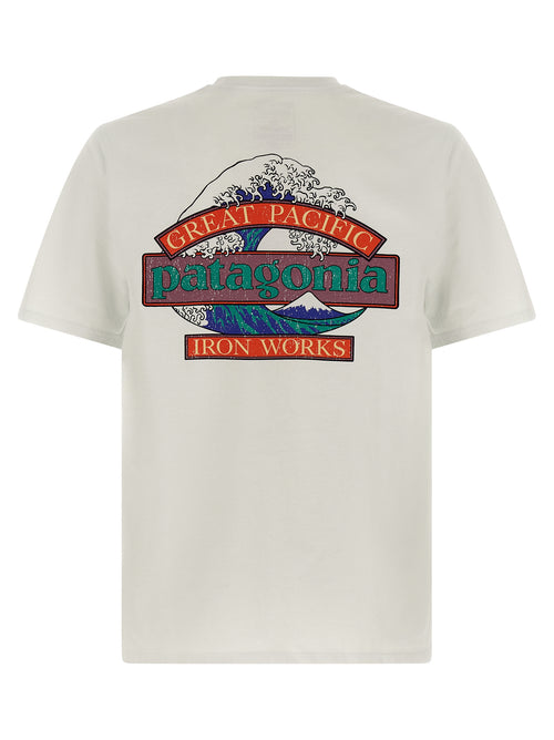 PATAGONIA White Cotton T-Shirt
