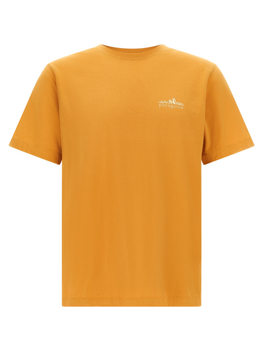 PATAGONIA Orange Cotton T-Shirt