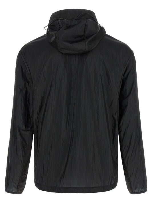 SATISFY Black Polyamide Shell Jacket