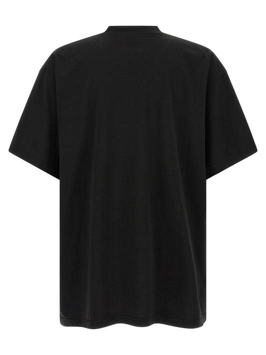 Balenciaga Black Cotton T-Shirt