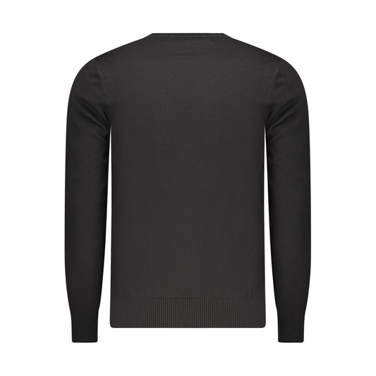 Coveri Moving "Black Viscose Mens Sweater"