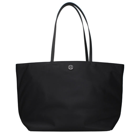 Tory Burch Black Fabric Shoulder Bag