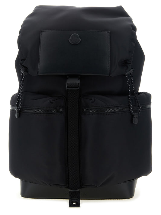 Moncler Black Polyamide Backpack