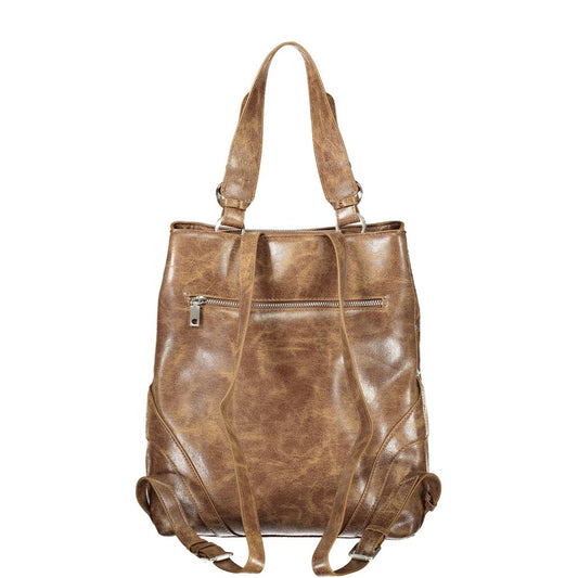 Desigual Brown Polyurethane Women's Backpack