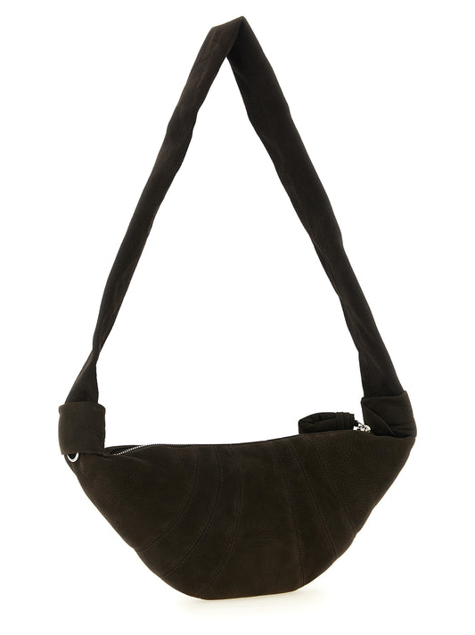 Lemaire Brown Lamb Leather Shoulder Bag