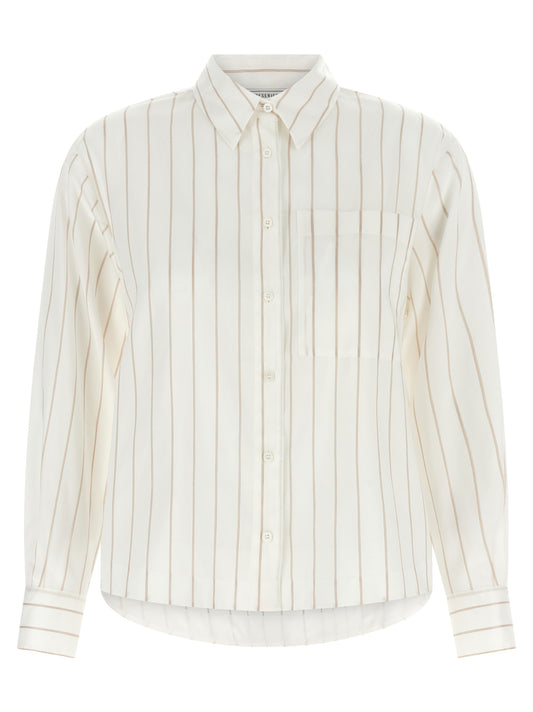 Peserico Beige Lyocell Blouse