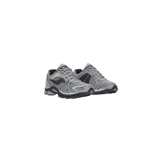 Saucony Gray Synthetic Athletic Sneakers