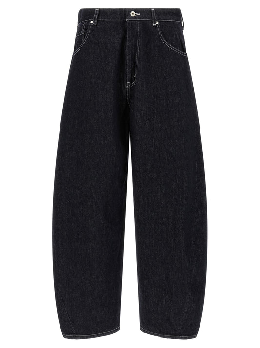 Comme Des Garçons Blue Cotton Jeans Denim
