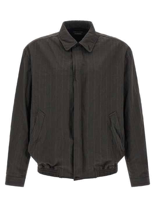 Comme Des Garçons Brown Polyester Bomber