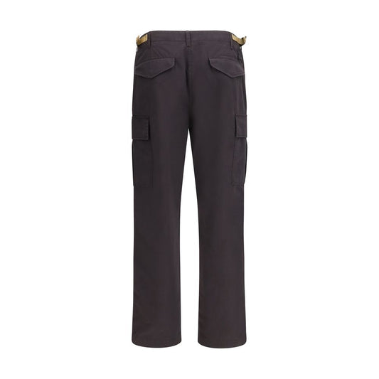 Burberry Brown Cotton Cargo Pants