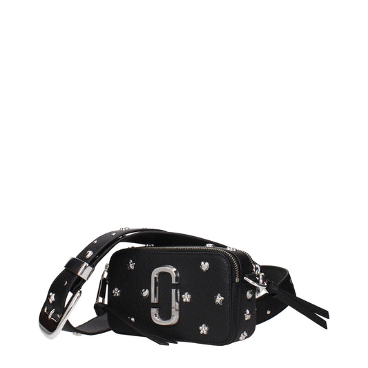 Marc Jacobs Black Leather Crossbody Bag