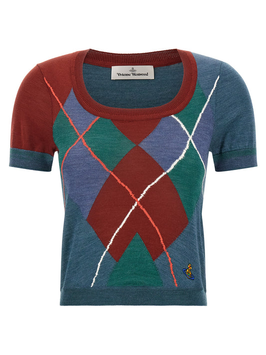 Vivienne Westwood Multicolor Wool Cardigan