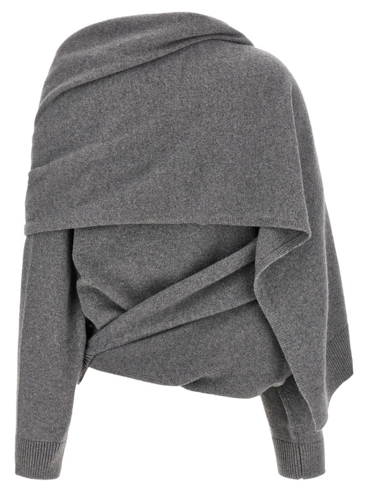 Armarium Gray Wool Cardigan