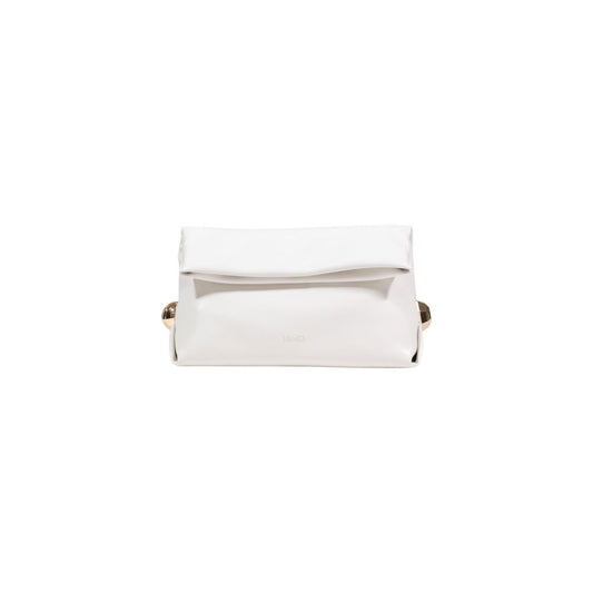 Liu Jo Cream Polyethylene Clutch Bag