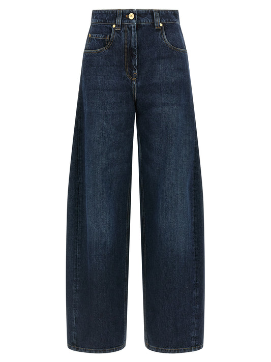 Brunello Cucinelli Blue Cotton Jeans Denim