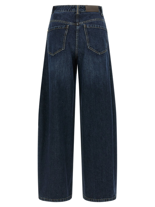 Brunello Cucinelli Blue Cotton Jeans Denim