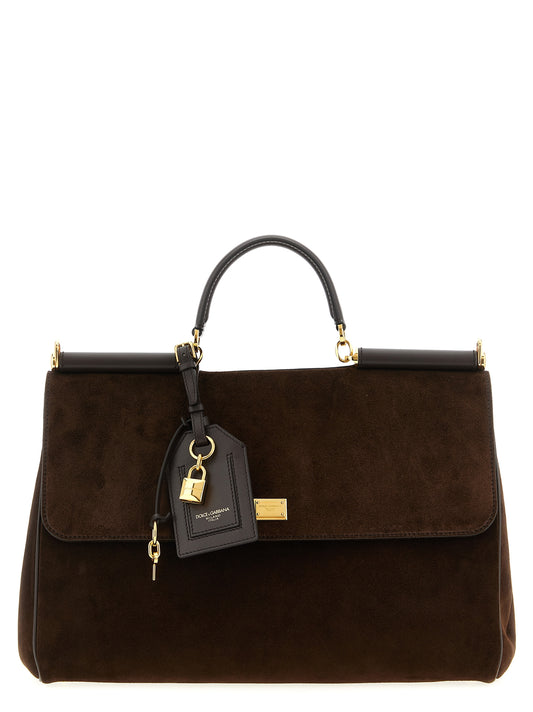 Dolce & Gabbana Brown Pvc Handbag