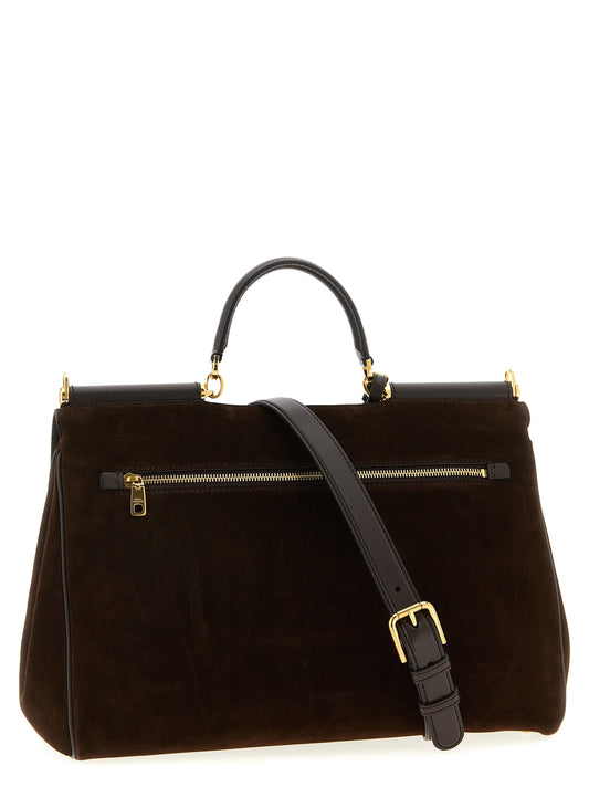 Dolce & Gabbana Brown Pvc Handbag