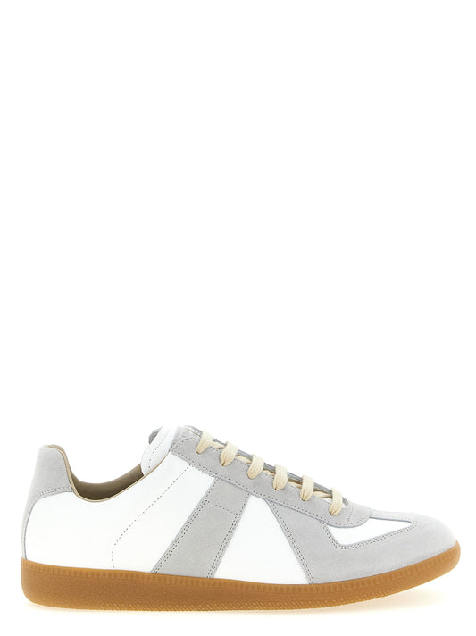 Maison Margiela White Calfskin Sneakers