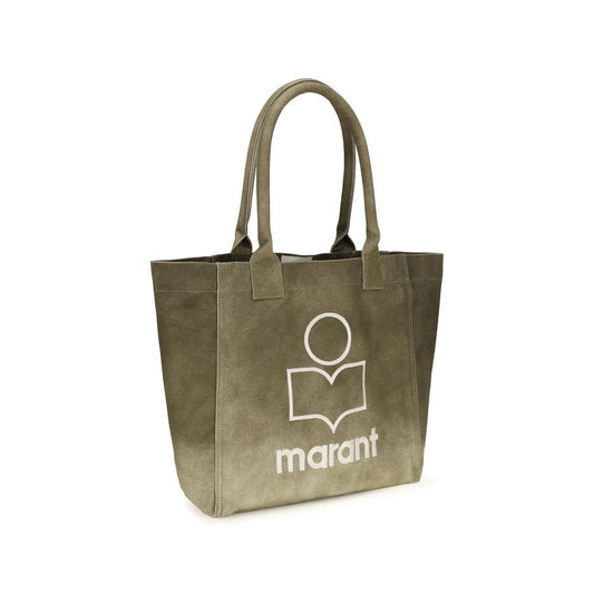 Isabel Marant Bicolor Cotton Shoulder Bag