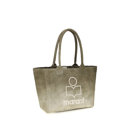 Isabel Marant Bicolor Cotton Shoulder Bag