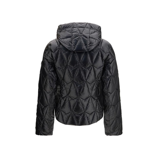 Moose Knuckles Black Goose Down Full-Length Jacket