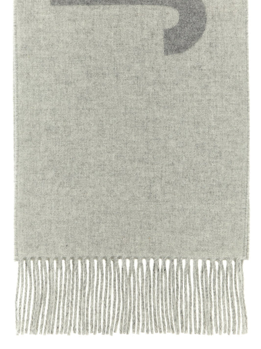 Jacquemus Gray Wool Foulard